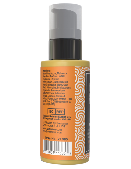 SENSUVA HANDIPOP EDIBLE MASSAGE GEL ORANGE CREAMSICLE 59ML