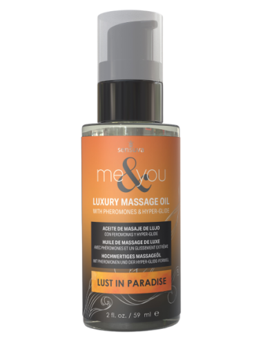 SENSUVA ME AND YOU MASSAGE OIL LUST IN PARADISE  59ML