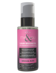 SENSUVA ME AND YOU MASSAGE OIL SENSUAL BLISS  59ML