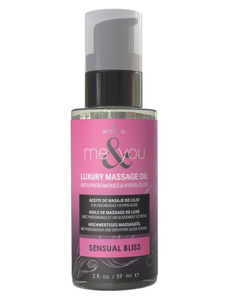SENSUVA TÚ Y YO ACEITE DE MASAJE SENSUAL BLISS 59ML