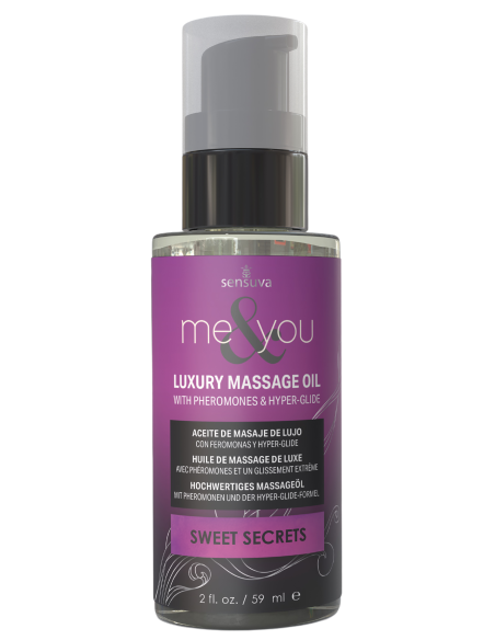 SENSUVA TÚ Y YO ACEITE DE MASAJE DULCE SECRETS 59ML