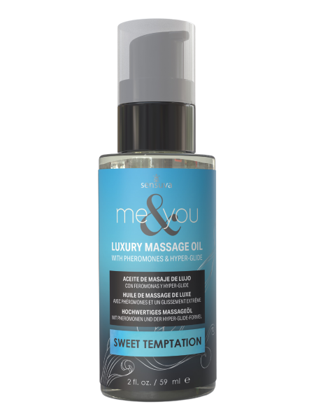 SENSUVA ME AND YOU MASSAGE OIL SWEET TEMPTATION 59ML