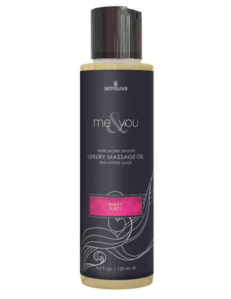 SENSUVA ME AND YOU MASSAGE OIL WILD BERRIES 125ML