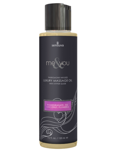 SENSUVA ME AND YOU MASSAGE OIL SWEET SECRETS 125ML