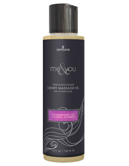 SENSUVA ME AND YOU MASSAGE OIL SWEET SECRETS 125ML