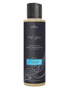 SENSUVA TÚ Y YO ACEITE DE MASAJE DULCE TENTACIÓN 125ML