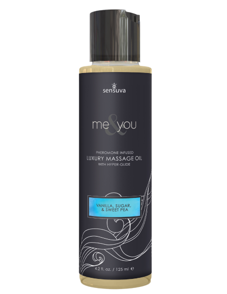 SENSUVA TÚ Y YO ACEITE DE MASAJE DULCE TENTACIÓN 125ML