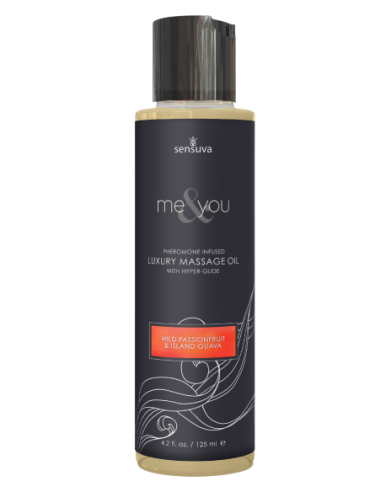 SENSUVA ME AND YOU MASSAGE OIL ISLAND PASSION 125ML