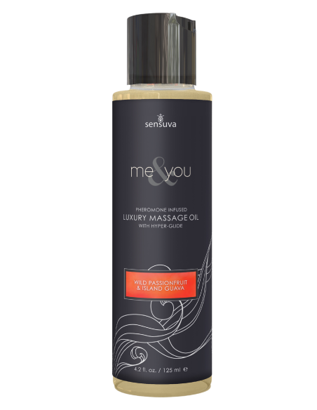 SENSUVA ME AND YOU MASSAGE OIL ISLAND PASSION 125ML