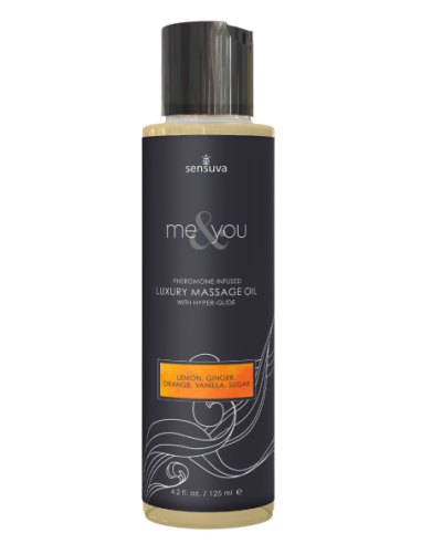 SENSUVA ME AND YOU MASSAGE OIL LUST IN PARADISE 125ML