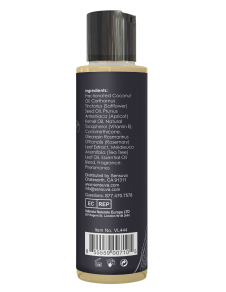 SENSUVA ME AND YOU MASSAGE OIL LUST IN PARADISE 125ML