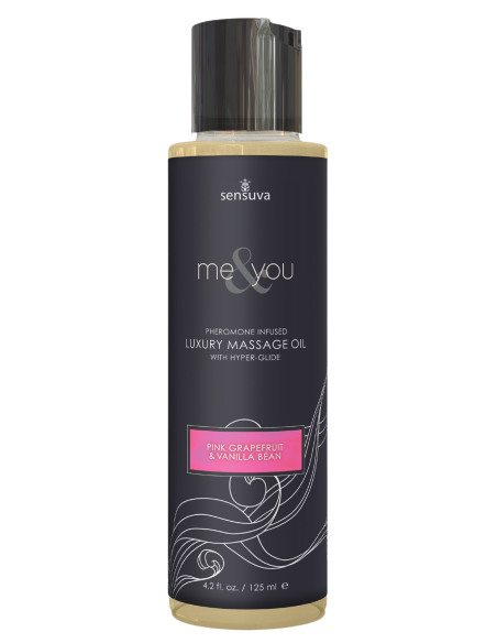 SENSUVA TÚ Y YO ACEITE DE MASAJE SENSUAL BLISS 125ML