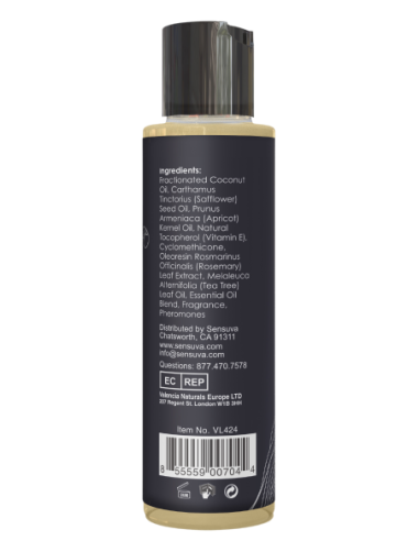 SENSUVA ME AND YOU MASSAGE OIL SENSUAL BLISS 125ML