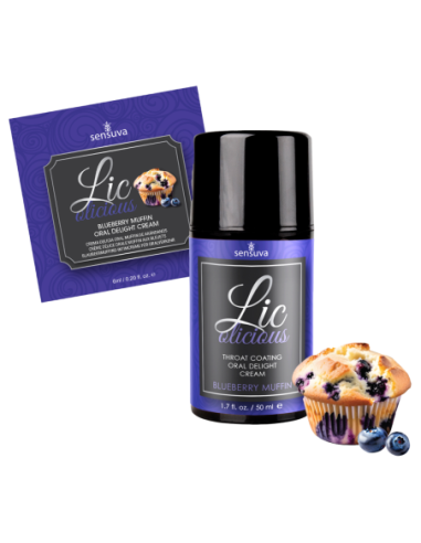 SENSUVA LIC-O-LICIOUS ORAL DELIGHT CREAM...