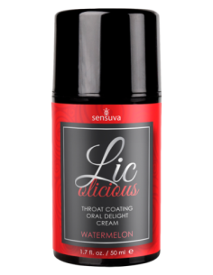 SENSUVA LIC-O-LICIOUS ORAL DELIGHT CREMA SANDÍA 50ML