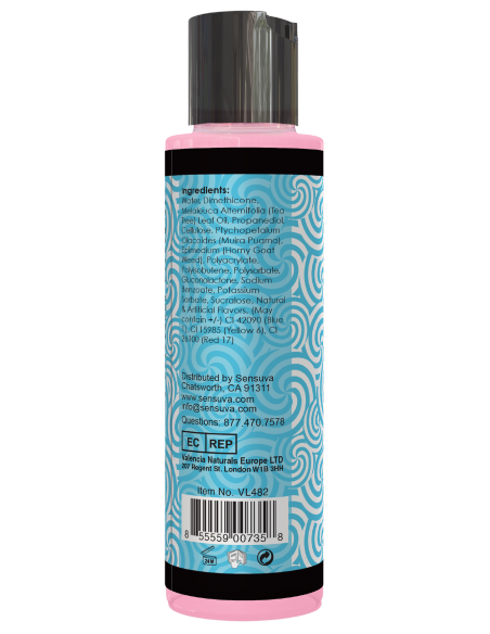 SENSUVA HANDIPOP GEL DE MASAJE COMESTIBLE ALGODÓN DE AZÚCAR 125ML