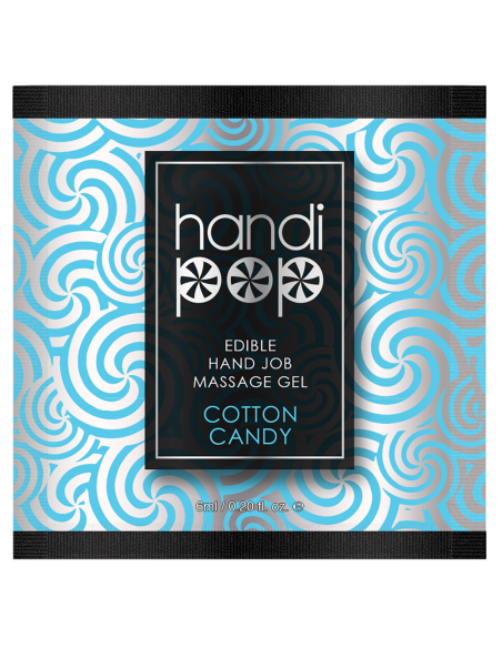 SENSUVA HANDIPOP GEL DE MASAJE COMESTIBLE ALGODÓN DE AZÚCAR 6 ML