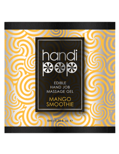 SENSUVA HANDIPOP EDIBLE MASSAGE GEL MANGO SMOOTHIE 6 ML