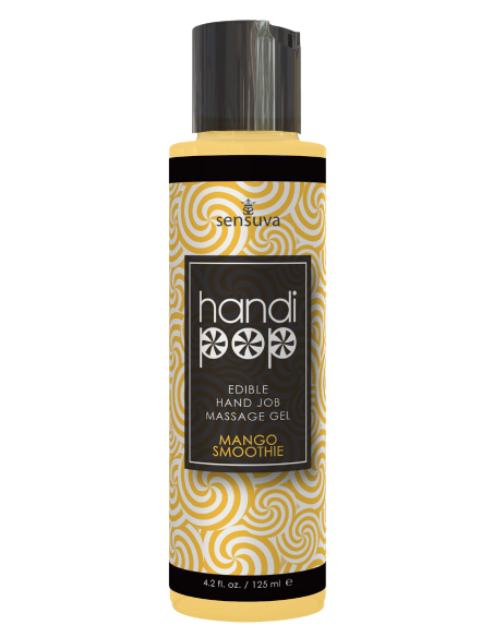 SENSUVA HANDIPOP EDIBLE MASSAGE GEL MANGO SMOOTHIE 125ML