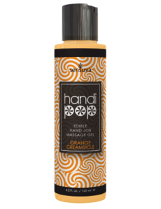 SENSUVA HANDIPOP EDIBLE MASSAGE GEL ORANGE CREAMSICLE 125ML