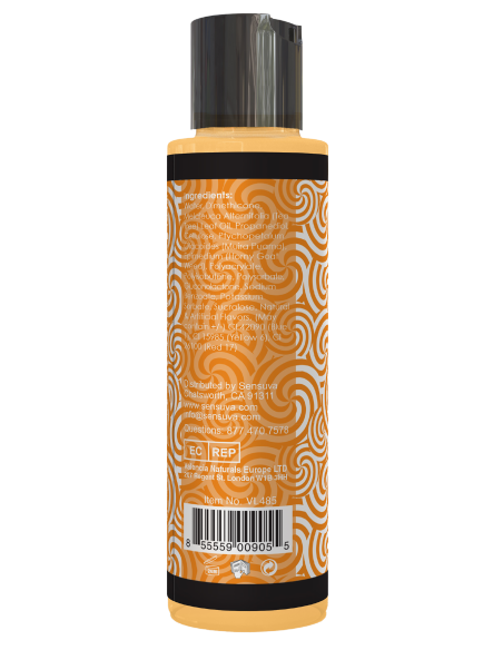 SENSUVA HANDIPOP EDIBLE MASSAGE GEL ORANGE CREAMSICLE 125ML