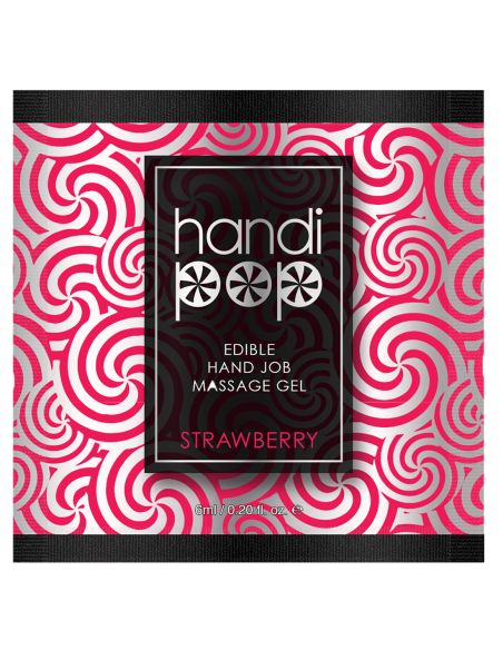 SENSUVA HANDIPOP GEL DE MASAJE COMESTIBLE FRESA 6 ML