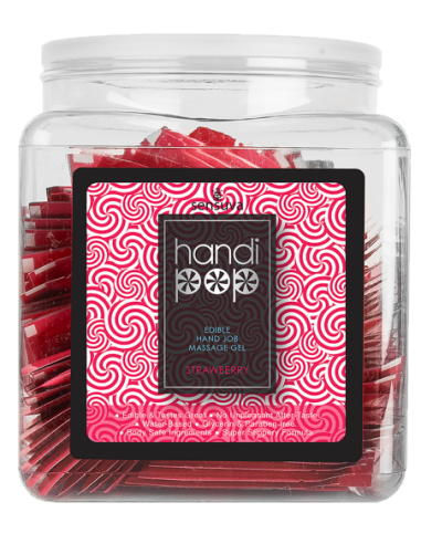 SENSUVA HANDIPOP GEL DE MASAJE COMESTIBLE FRESA...