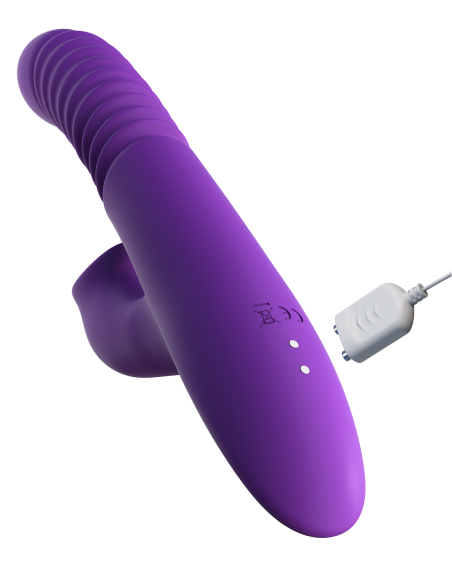 FANTASÍA PARA SU ÚLTIMO CLÍTORIS EMPUJANDO ESTIMULAR-SU PÚRPURA