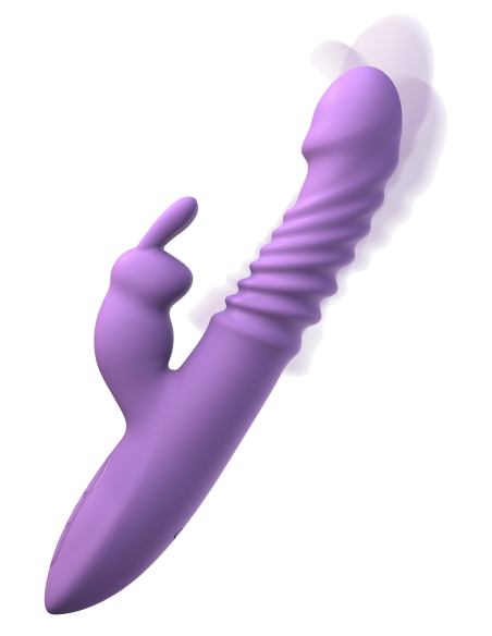FANTASY FOR HER HER THRUSTING SILICONE RABBIT PURPLE