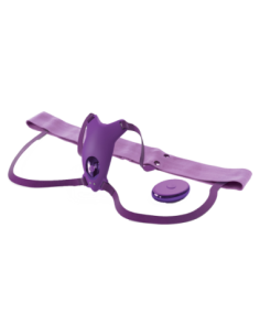 FANTASÍA PARA SU MARIPOSA DEFINITIVA STRAP-ON PÚRPURA