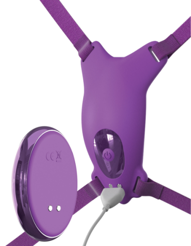 FANTASY FOR HER ULTIMATE BUTTERFLY STRAP-ON PURPLE
