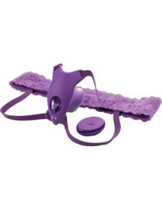 FANTASÍA PARA SU MARIPOSA PUNTO G DEFINITIVA STRAP-ON PURPLE
