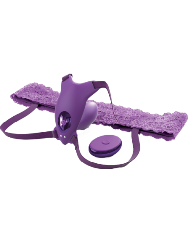 FANTASY FOR HER ULTIMATE G-SPOT BUTTERFLY STRAP-ON PURPLE