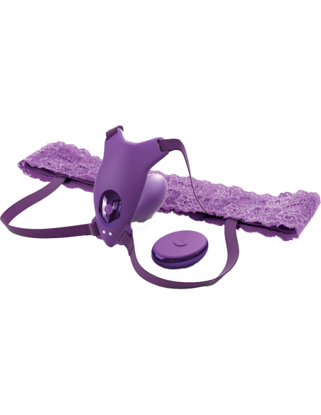 FANTASÍA PARA SU MARIPOSA PUNTO G DEFINITIVA STRAP-ON PURPLE
