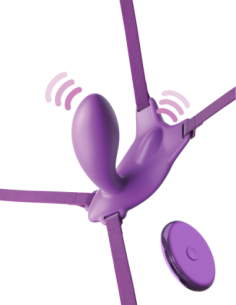 FANTASY FOR HER ULTIMATE G-SPOT BUTTERFLY STRAP-ON PURPLE 2