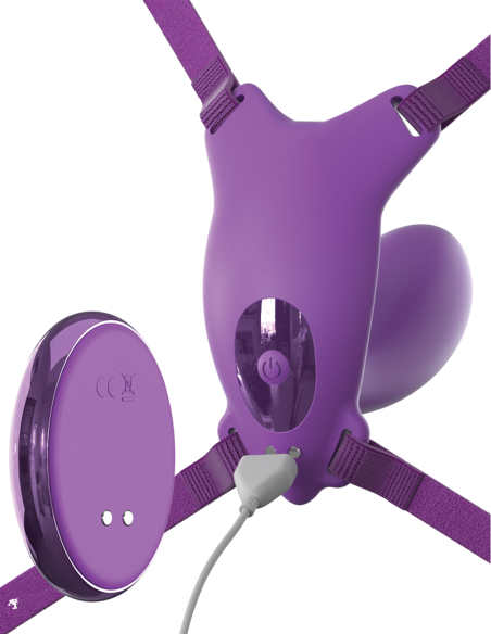 FANTASÍA PARA SU MARIPOSA PUNTO G DEFINITIVA STRAP-ON PURPLE