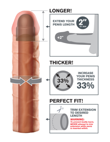 FANTASY X-TENSIONS PERFECT 2 INCH EXTENSION LIGHT