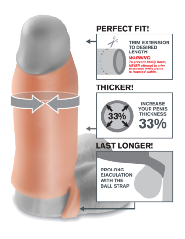 FANTASY X-TENSIONS REAL FEEL ENHANCER XL LIGHT