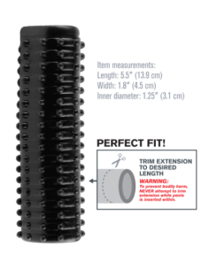 FANTASY X-TENSIONS MAGIC PLEASURE SLEEVE BLACK 2