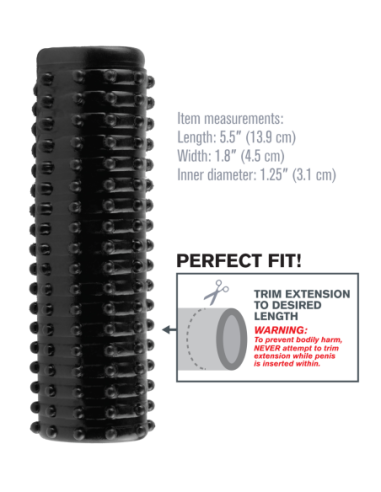 FANTASY X-TENSIONS MAGIC PLEASURE SLEEVE BLACK