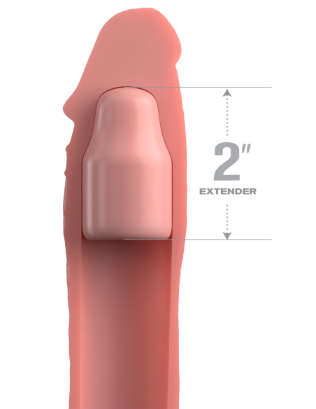 FANTASY X-TENSIONS ELITE 8 INCH SLEEVE WITH 2 INCH PLUG LIGHT