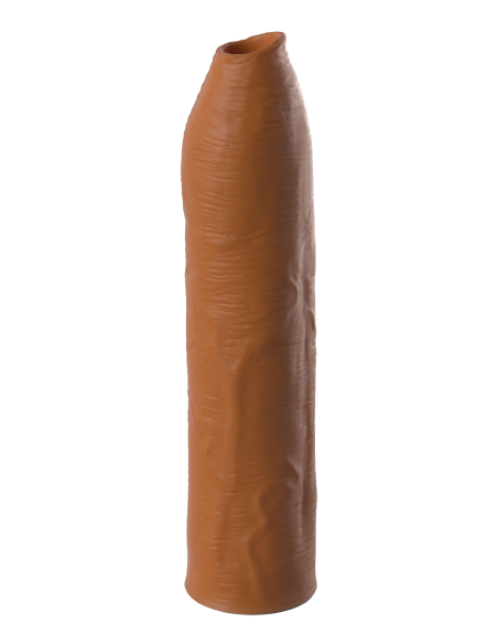 FANTASY X-TENSIONS ELITE EXTENSIÓN DE 7 PULGADAS SIN CORTAR FUNDA BRONCEADO