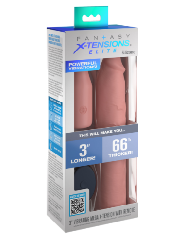 FANTASY X-TENSIONS ELITE ENCHUFE VIBRATORIO DE...