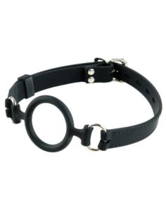 FETISH FANTASY EXTREME SILICONE O-RING GAG BLACK