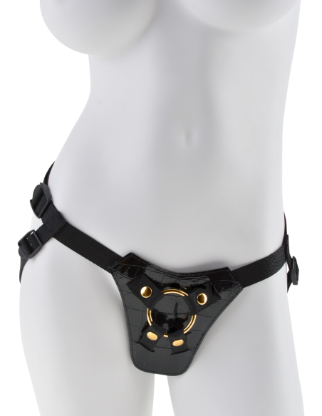 FETISH FANTASY GOLD DESIGNER STRAP-ON BLACK