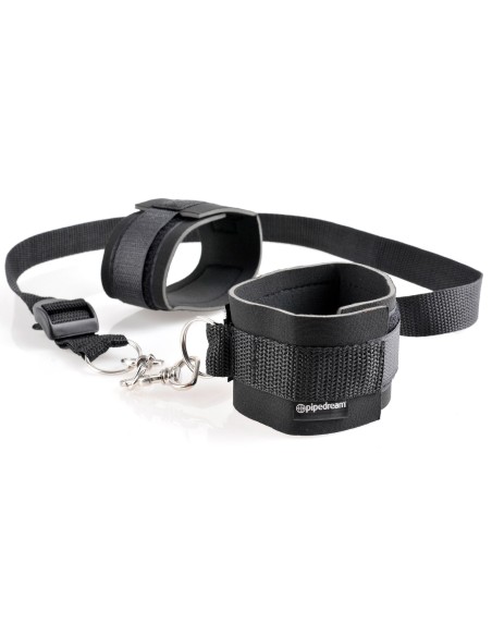 SERIE DE FANTASÍA FETICHISTA CONJUNTO DE BRAZALETE Y CORREA