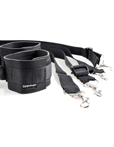 SERIE DE FANTASÍA FETICHISTA CONJUNTO DE BRAZALETE Y CORREA