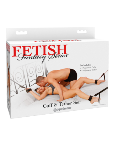 FETISH FANTASY SERIES CUFF & TETHER SET