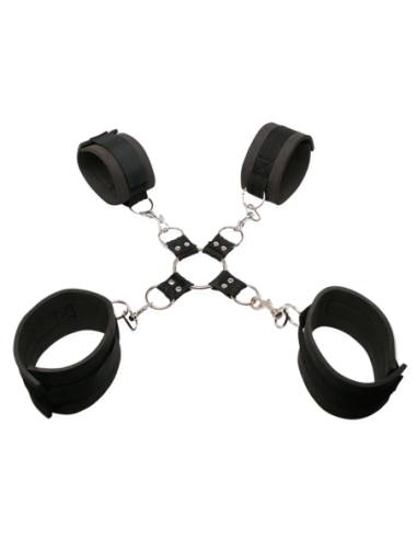 FETISH FANTASY SERIES EXTREME HOG-TIE KIT BLACK