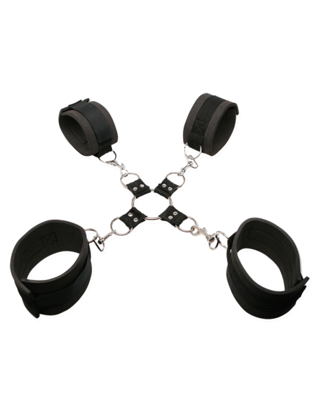FETICHE FANTASY SERIES EXTREME HOG-TIE KIT NEGRO